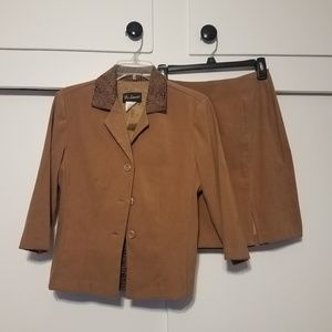 Suede Suit